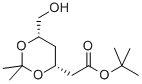 (4R-Cis)-6-Hydroxymethyl-2,2-dimethyl-1,3-dioxane-4-acetic acid 1,1-dimethylethyl ester Structure,124655-09-0Structure