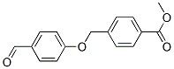 Benzoic acid, 4-[(4-formylphenoxy)methyl]-, methyl ester Structure,124663-30-5Structure