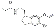 (S)-n-[2-[6-allyloxy-5-bromo-2,3-dihydro-1h-inden-1-yl]ethyl]propanamide Structure,1246820-28-9Structure