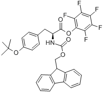 FMOC-O-butyl-L-tyrosine Pentafluorophenyl Ester Structure,125043-03-0Structure