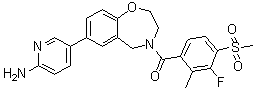 Xl388 Structure,1251156-08-7Structure