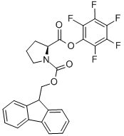 FMOC-L-proline Pentafluorophenyl Ester Structure,125281-38-1Structure