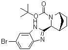 (1R,3s,4s)-3-(6-bromo-1h-benzimidazol-2-yl)-2-azabicyclo[2.2.1]heptane-2-carboxylic acid 1,1-dimethylethyl ester Structure,1256387-74-2Structure