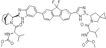 Ledipasvir Structure,1256388-51-8Structure