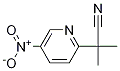 2-Methyl-2-(5-nitro-2-pyridinyl)propanenitrile Structure,1256633-31-4Structure