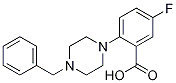 2-(4-Benzylpiperazino)-5-fluorobenzoic acid Structure,1256633-38-1Structure