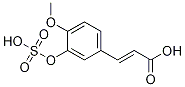 Isoferulic acid 3-o-sulfate Structure,1258842-19-1Structure