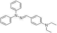 4-(Diethylamino)benzaldehyde diphenylhydrazone Structure,125948-64-3Structure