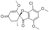 (+)-Griseofulvin Structure,126-07-8Structure