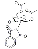 Acetyl 2-deoxy-2-phthalimido-4-deoxy-3,6-di-o-acetyl-β-d-glucopyranoside Structure,1260591-45-4Structure