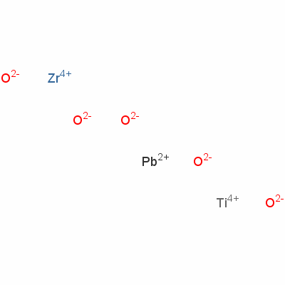 鉛鈦鋯氧化物結(jié)構(gòu)式_12626-81-2結(jié)構(gòu)式