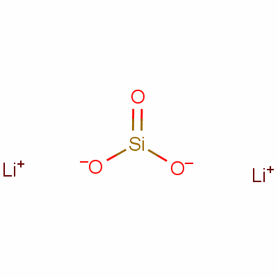 Silicic acid lithiumsalt Structure,12627-14-4Structure