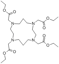 1,4,8,11-Tetrakis(ethoxycarbonylmethyl)-1,4,8,11-tetraazacyclotetradecane Structure,126320-57-8Structure