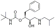 (2S,3r)-3-羥基-4-(異丁基氨基)-1-苯基-2-丁基氨基甲酸叔丁酯結構式_1263280-57-4結構式