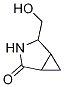 3-Azabicyclo[3.1.0]hexan-2-one, 4-(hydroxymethyl)- Structure,1263285-61-5Structure