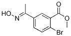 2-Bromo-5-(1-hydroxyimino-ethyl)-benzoic acid methyl ester Structure,1263287-74-6Structure