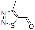 4-Methyl-1,2,3-thiadiazole-5-carboxaldehyde Structure,127108-66-1Structure