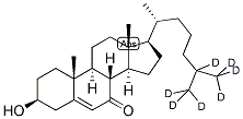 7-酮基膽固醇-D7結(jié)構(gòu)式_127684-08-6結(jié)構(gòu)式