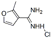 2-Methyl-furan-3-carboxamidine hcl Structure,127929-98-0Structure