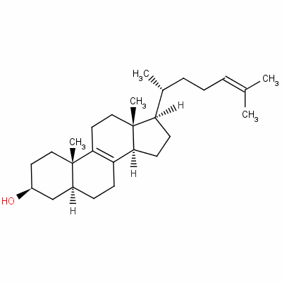 Zymosterol Structure,128-33-6Structure