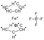 Ferrocenium tetrafluoroborate Structure,1282-37-7Structure