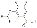 3-(Difluoromethoxy)-2,4,5-trifluorobenzoic acid Structure,128426-86-8Structure