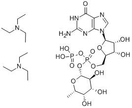 GDP-β-L-fucose bis(triethylamonium)salt Structure,128572-74-7Structure