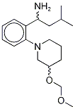 3-Methyl-1-[2-(1-{3-hydroxy-3-o-methoxymethyl}piperidinyl)phenyl]butylamine Structure,1285927-28-7Structure