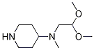 (2,2-Dimethoxy-ethyl)-methyl-piperidin-4-yl-amine Structure,1292370-08-1Structure