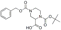 Boc-4-Cbz-2-Piperazine carboxylic acid Structure,129365-23-7Structure