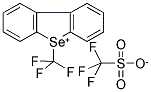 5-(Trifluoromethyl)dibenzo[b,d]selenophenium trifluoromethanesulfonate Structure,129922-33-4Structure