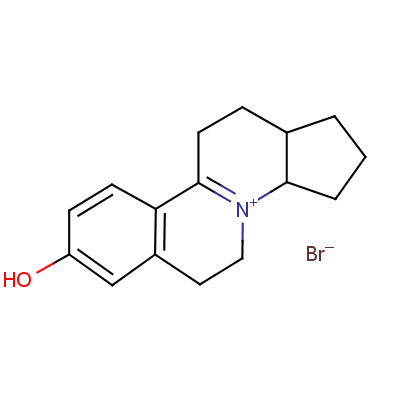 喹度溴銨結構式_130-81-4結構式