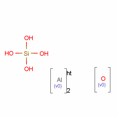 藍(lán)晶石結(jié)構(gòu)式_1302-76-7結(jié)構(gòu)式