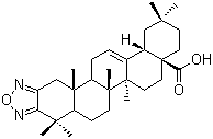 Olean-12-eno[2,3-c][1,2,5]oxadiazol-28-oic acid Structure,130216-69-2Structure