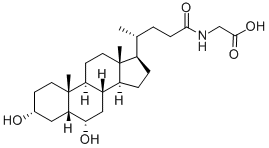 Glycohyodeoxycholic acid Structure,13042-33-6Structure