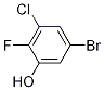 5-Bromo-3-chloro-2-fluorophenol Structure,1305322-97-7Structure