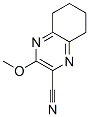 (9ci)-5,6,7,8-四氫-3-甲氧基-2-喹噁啉甲腈結構式_130647-44-8結構式