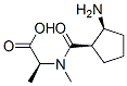 (9ci)-n-[(2-氨基環(huán)戊基)羰基]-n-甲基-L-丙氨酸結(jié)構(gòu)式_130901-87-0結(jié)構(gòu)式