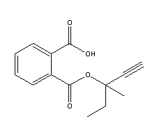 酞己炔酯結(jié)構(gòu)式_131-67-9結(jié)構(gòu)式