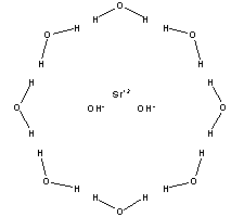 氫氧化鍶結(jié)構(gòu)式_1311-10-0結(jié)構(gòu)式