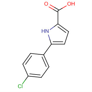 5-(4-Chloro-phenyl)-1h-pyrrole-2-carboxylicacid Structure,131172-61-7Structure