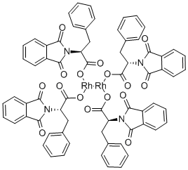 Tetrakis[N-phthaloyl-(S)-phenylalaninato]dirhodium Ethyl Acetate Adduct Structure,131219-55-1Structure