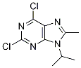 2,6-Dichloro-9-isopropyl-8-methyl-9h-purine Structure,1313026-86-6Structure