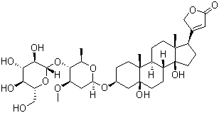 Periplocin standard Structure,13137-64-9Structure