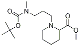 1-3-(Tert-butoxycarbonyl-methyl-amino)-propyl-piperidine-
2-carboxylic acid methyl ester Structure,1313712-13-8Structure