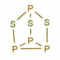 Phosphorus sesquisulfide Structure,1314-85-8Structure