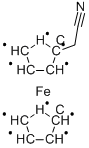 Ferroceneacetonitrile Structure,1316-91-2Structure