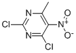 2,4-Dichloro-6-methyl-5-nitropyrimidine Structure,13162-26-0Structure