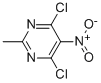 4,6-Dichloro-2-methyl-5-nitropyrimidine Structure,13162-43-1Structure