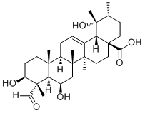 3,6,19-Trihydroxy-23-oxo-12-ursen-28-oic acid Structure,131984-82-2Structure